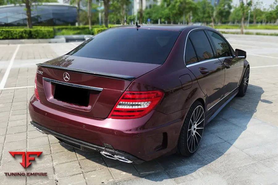 MERCEDES-BENZ C-CLASS W204 SEDAN TRUNK SPOILER BSD