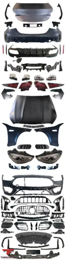 MERCEDES BENZ C-CLASS W205 2015-2023 to W206 C63 AMG 2023 + CONVERSION BODY KIT