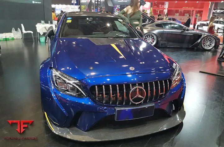 MERCEDES BENZ W205 FIBER BODY KIT PARTS