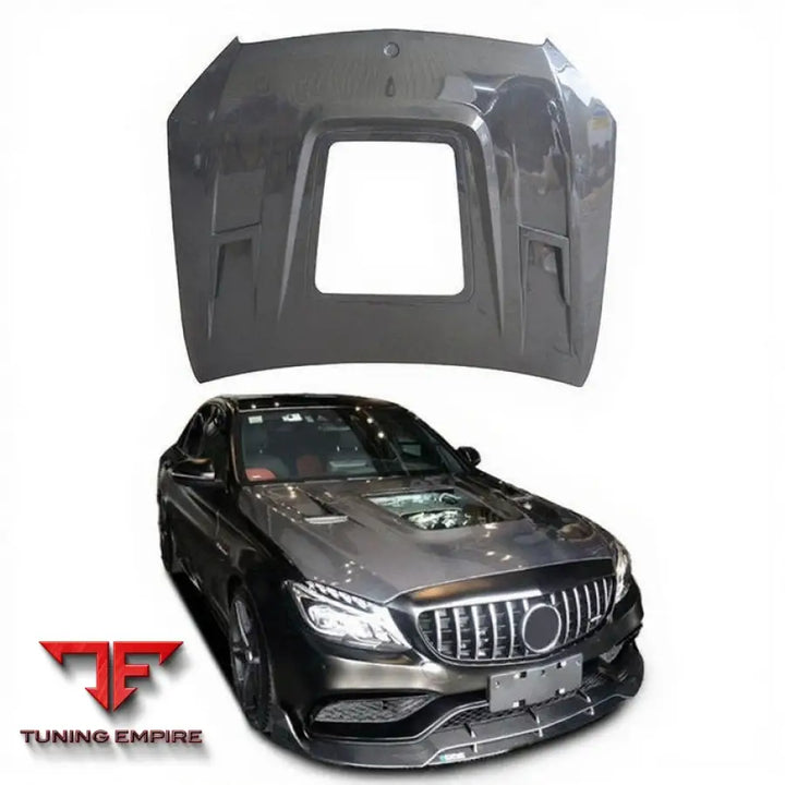 MERCEDES-BENZ C CLASS W205 CARBON FIBER PARTS