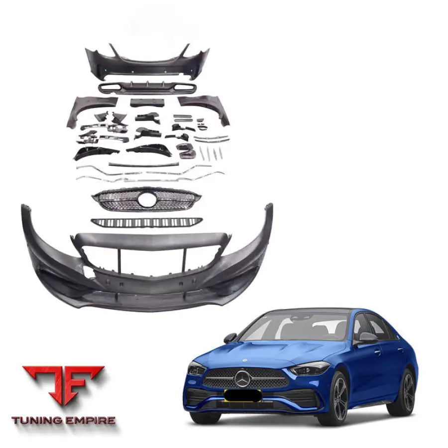 MERCEDES BENZ C CLASS W205 CARBON FIBER PARTS