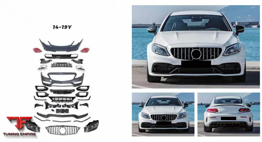 MERCEDES BENZ C-CLASS W205 2D C63 AMG STYLE (OLD TO NEW)