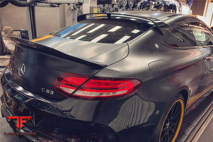 MERCEDES-BENZ C-CLASS W205 COUPE IMP PERFORMANCE CARBON FIBER ROOF SPOILER BSD