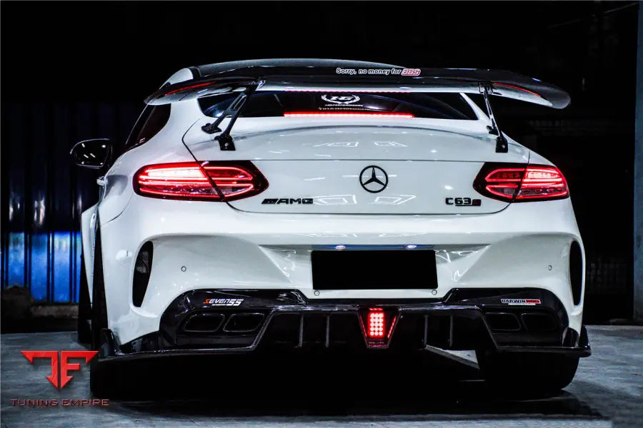 MERCEDES-BENZ C-CLASS W205 COUPE IMP PERFORMANCE CARBON FIBER TRUNK SPOILER BSD