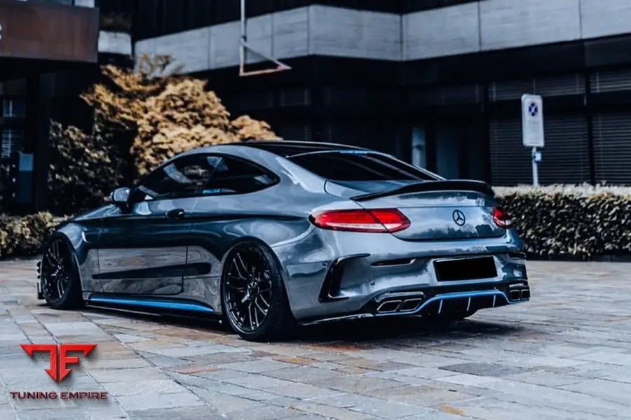 MERCEDES-BENZ C-CLASS W205 COUPE PS STYLE TRUNK SPOILER BSD