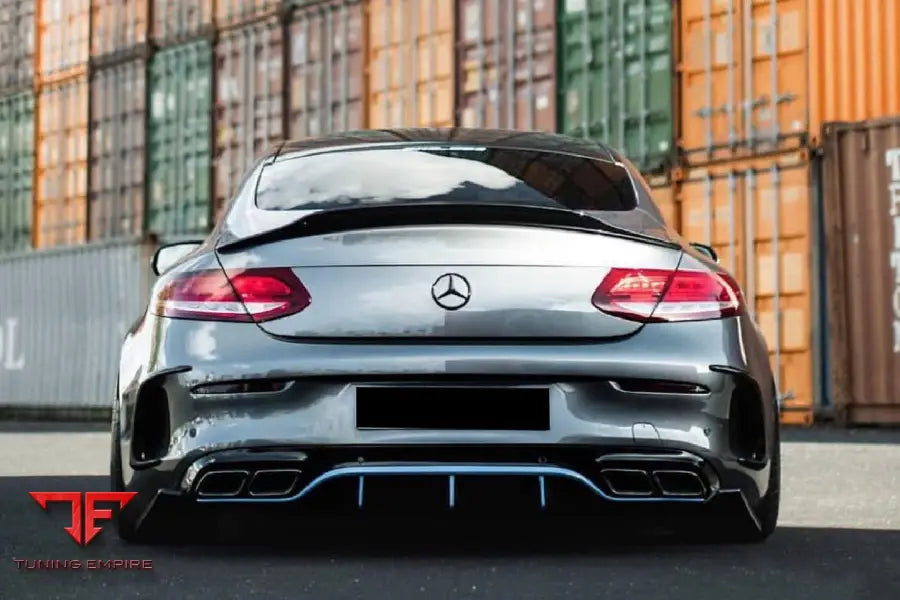 MERCEDES-BENZ C-CLASS W205 COUPE PS STYLE TRUNK SPOILER BSD