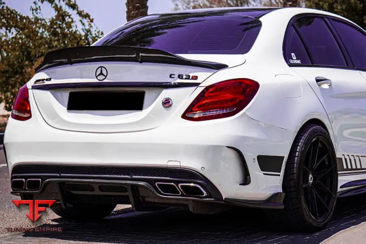 MERCEDES-BENZ C-CLASS W205 SEDAN RT STYLE TRUNK SPOILER BSD