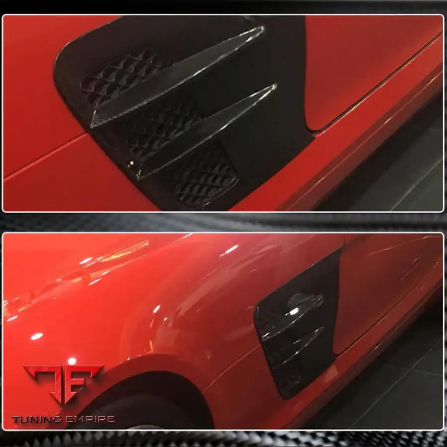 MERCEDES BENZ C197 SLS AMG COUPE CARBON FIBER SIDE AIR FENDER VENTS 2010-2013Y