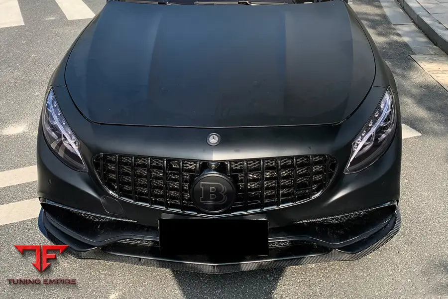 MERCEDES-BENZ C217 S63 & S65 AMG COUPE CARBON FIBER FRONT BUMPER LIP BSD