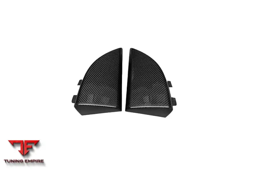 MERCEDES-BENZ C217 S63 & S65 AMG COUPE CARBON FIBER REAR BUMPER CAPS BSD