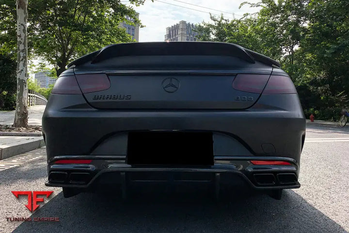 MERCEDES-BENZ C217 S63 & S65 AMG COUPE CARBON FIBER REAR LIP BSD