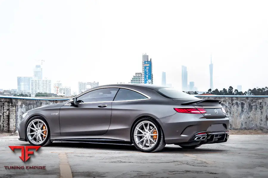 MERCEDES-BENZ C217 S63 & S65 AMG COUPE CARBON FIBER SIDE SKIRTS EXTENSION BSD