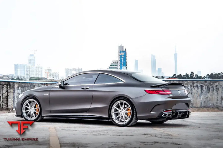 MERCEDES-BENZ C217 S63 & S65 AMG COUPE CARBON FIBER SIDE SKIRTS EXTENSION BSD