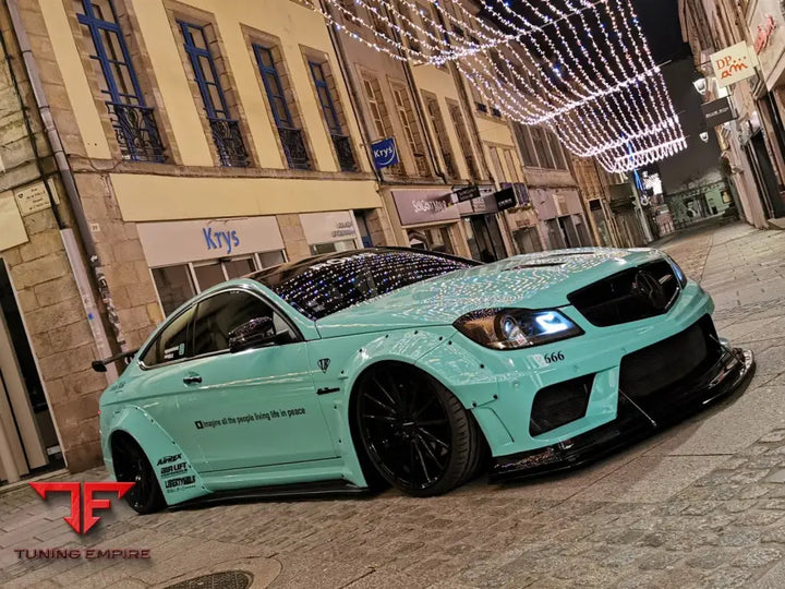 Mercedes Benz C63 Amg Coupe/Sedan W204 Rs Wide Body Kit Cdy
