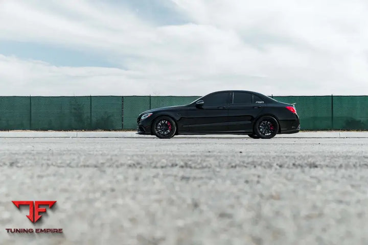 MERCEDES BENZ C63 AMG FORGED WHEELS AND EXHAUST SYSTEM