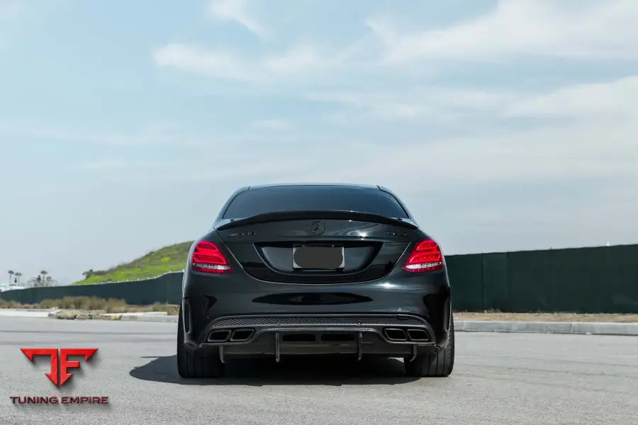 MERCEDES BENZ C63 AMG FORGED WHEELS AND EXHAUST SYSTEM