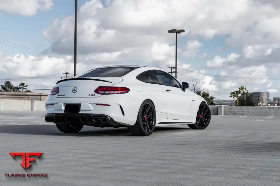 MERCEDES BENZ C63 AMG FORGED WHEELS AND EXHAUST SYSTEM