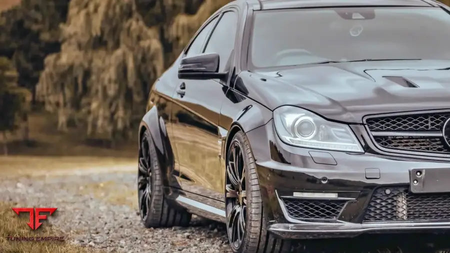 MERCEDES BENZ C63 AMG W204 REAR WHEEL ARCH EXTENSIONS