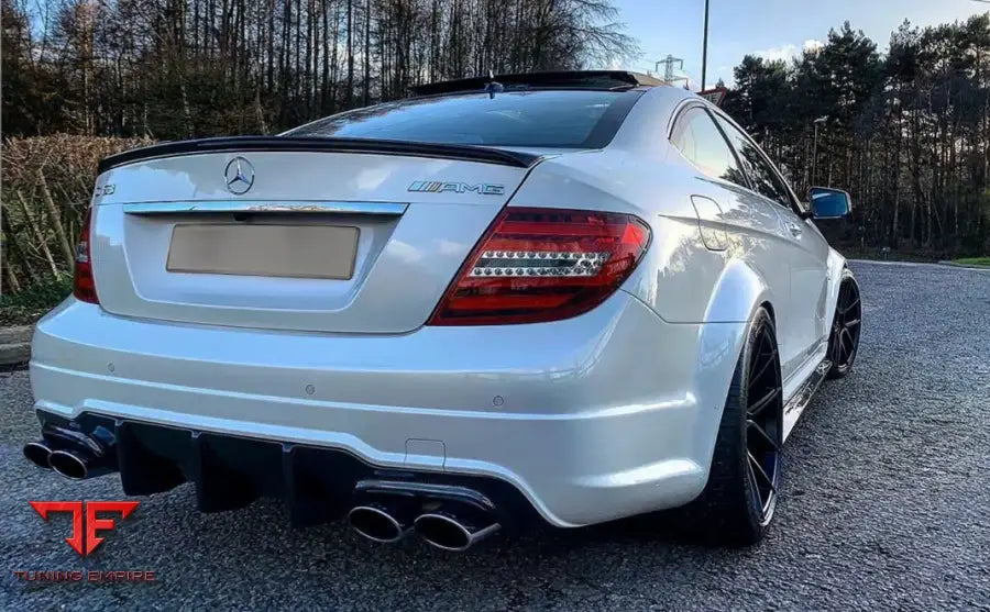 MERCEDES BENZ C63 AMG W204 REAR WHEEL ARCH EXTENSIONS