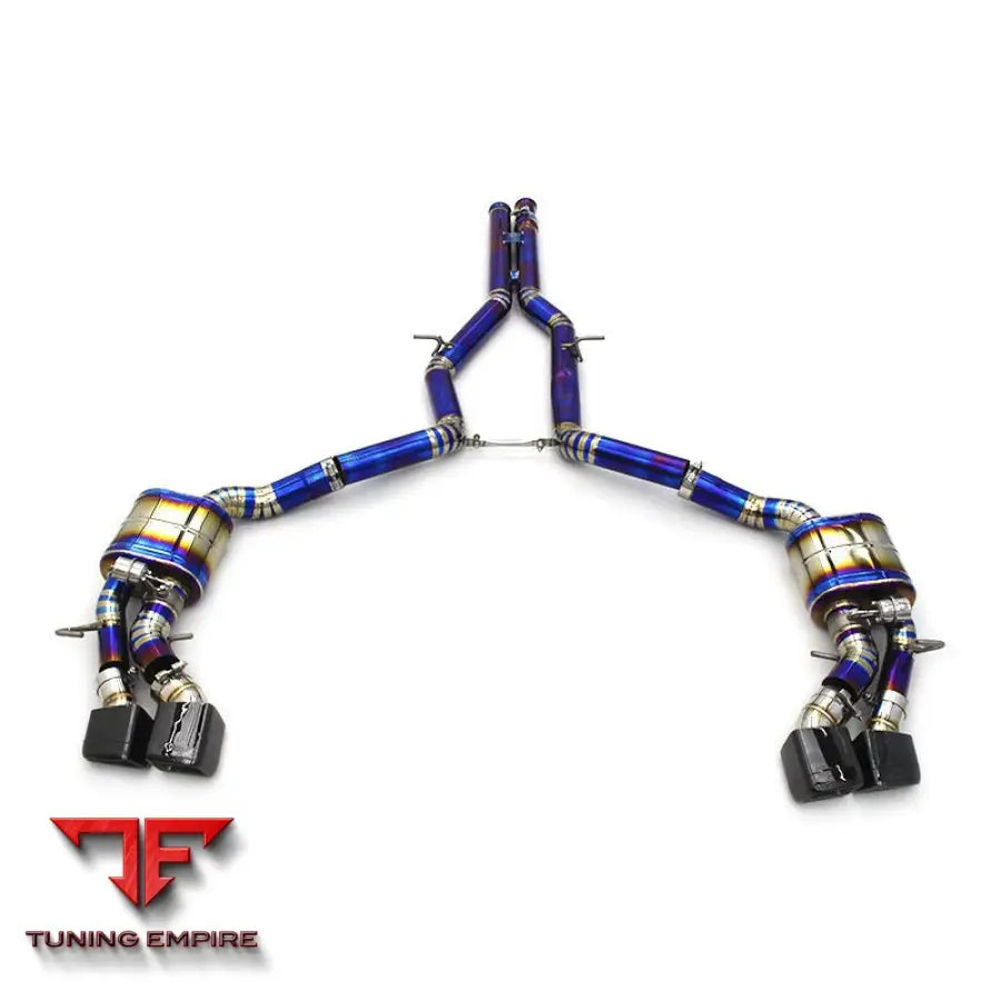MERCEDES BENZ C63 AMG W204 VALVED EXHAUST SYSTEM