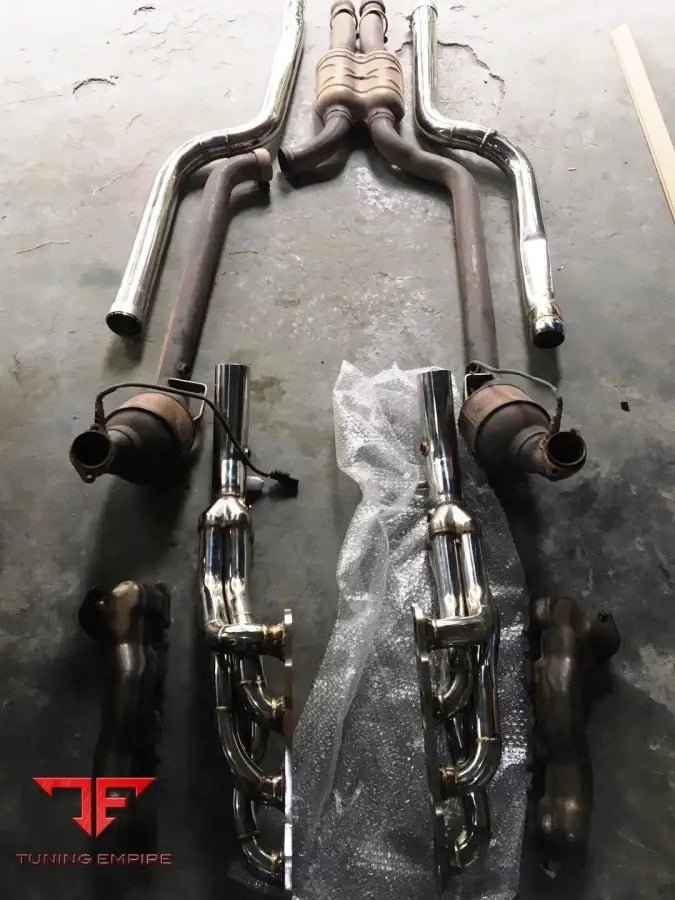 MERCEDES BENZ C63 AMG W204 VALVETRONIC EXHAUST SYSTEM