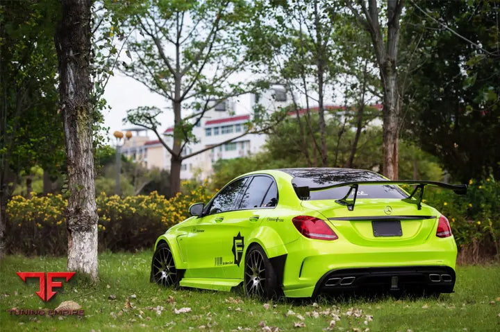 MERCEDES-BENZ W205 C63 & S AMG SEDAN IMP PERFORMANCE PARTIAL CARBON FIBER FULL BODY KIT BSD