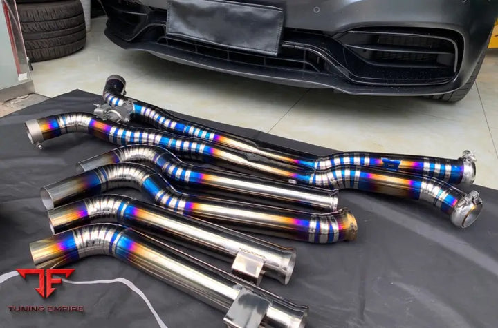 MERCEDES BENZ C63 AMG W205 TITANIUM VALVETRONIC EXHAUST SYSTEM