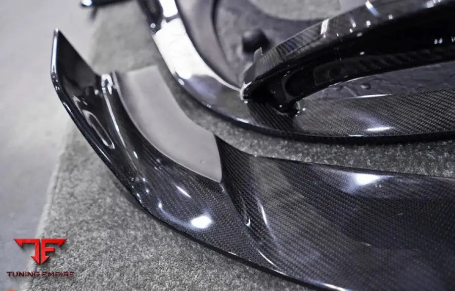 MERCEDES BENZ C63 C63S AMG SEDAN & COUPE CARBON FIBER FRONT LIP 2015Y