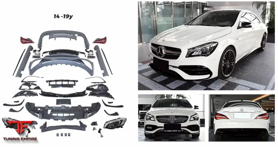 MERCEDES BENZ CLA-CLASS W117 AMG STYLE (OLD TO NEW)