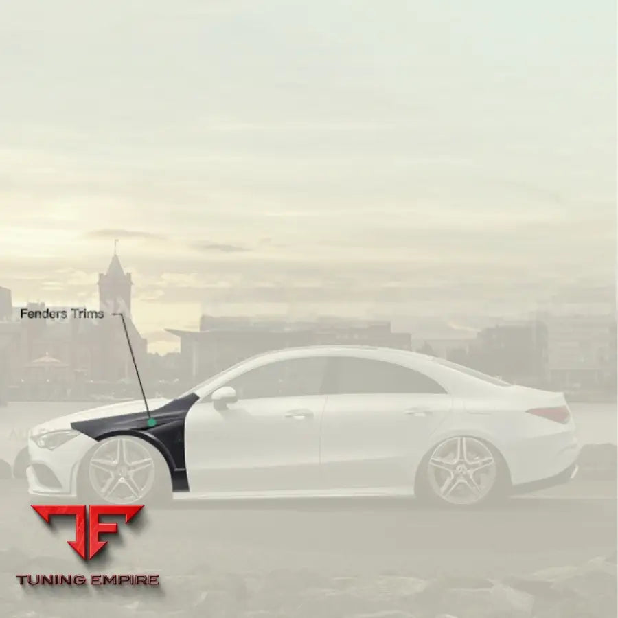 MERCEDES BENZ CLA-CLASS (W118) DRY CARBON FIBER BODY KIT PARTS