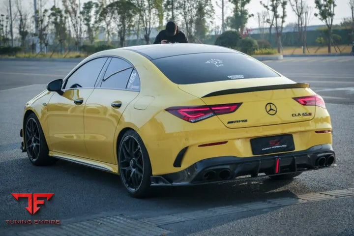 MERCEDES BENZ CLA45 CLA45S C118 X118 & CLA35 & CLA250 2020-2024 AE REAR DIFFUSER - Rear Diffuser