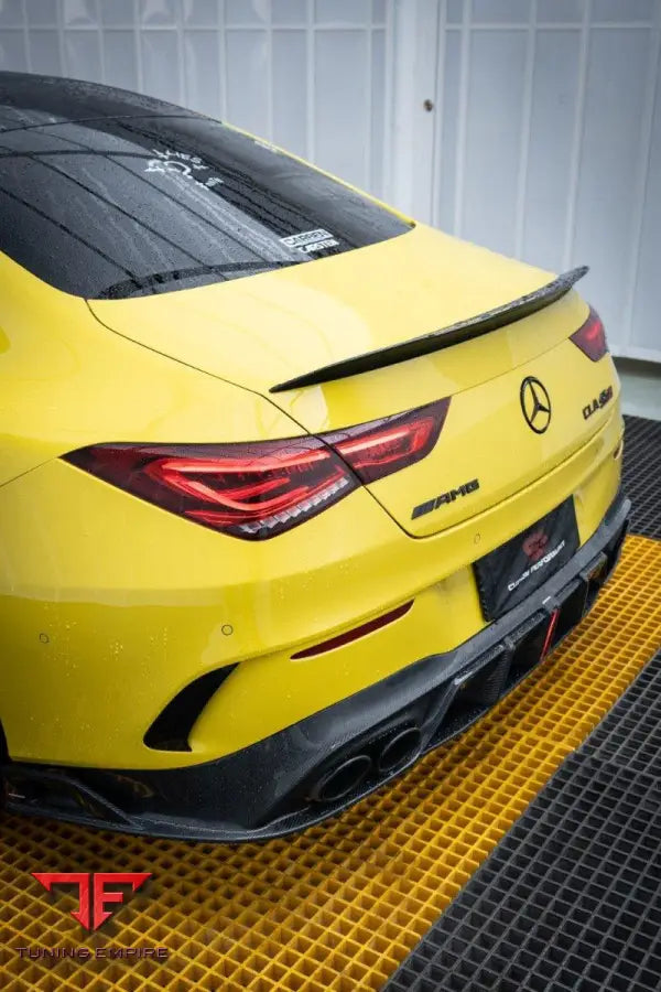 MERCEDES BENZ CLA45 CLA45S C118 X118 & CLA35 & CLA250 2020-2024 AE REAR DIFFUSER - Rear Diffuser