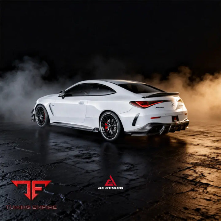 MERCEDES BENZ CLE-CLASS AMG CLE 53 / 450 / 300 C236 A236 2024-ON COUPE AE REAR LIP SPOILER - Rear Wing & Spoiler