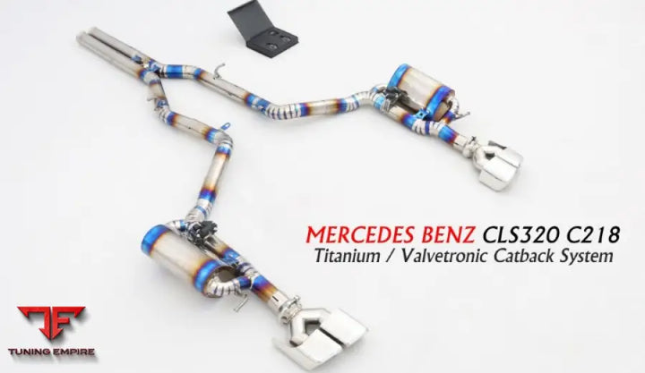 Mercedes Benz Cls C218 Titanium Valvetronic Catback System
