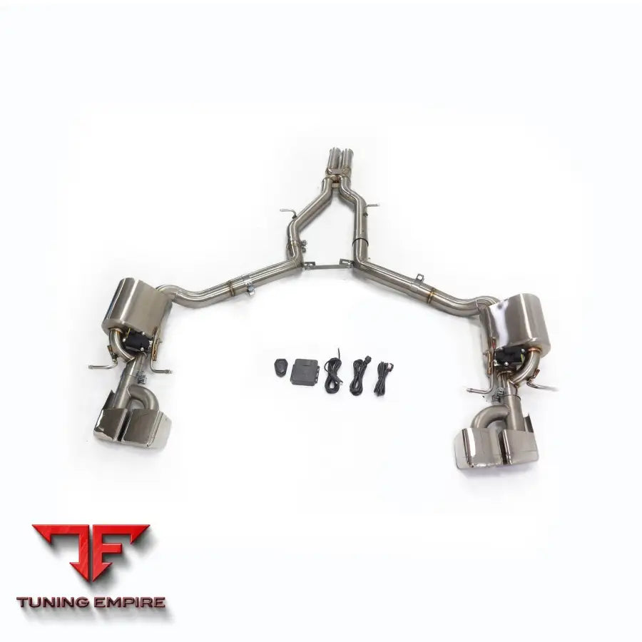 MERCEDES BENZ CLS-CLASS CLS AMG 63 W218 STAINLESS STEEL CATBACK RAZOR EXHAUST WITH MUFFLER VALVE