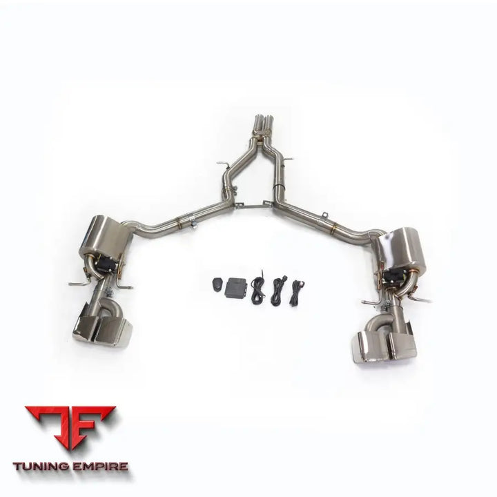 MERCEDES BENZ CLS-CLASS CLS AMG 63 W218 STAINLESS STEEL CATBACK RAZOR EXHAUST WITH MUFFLER VALVE