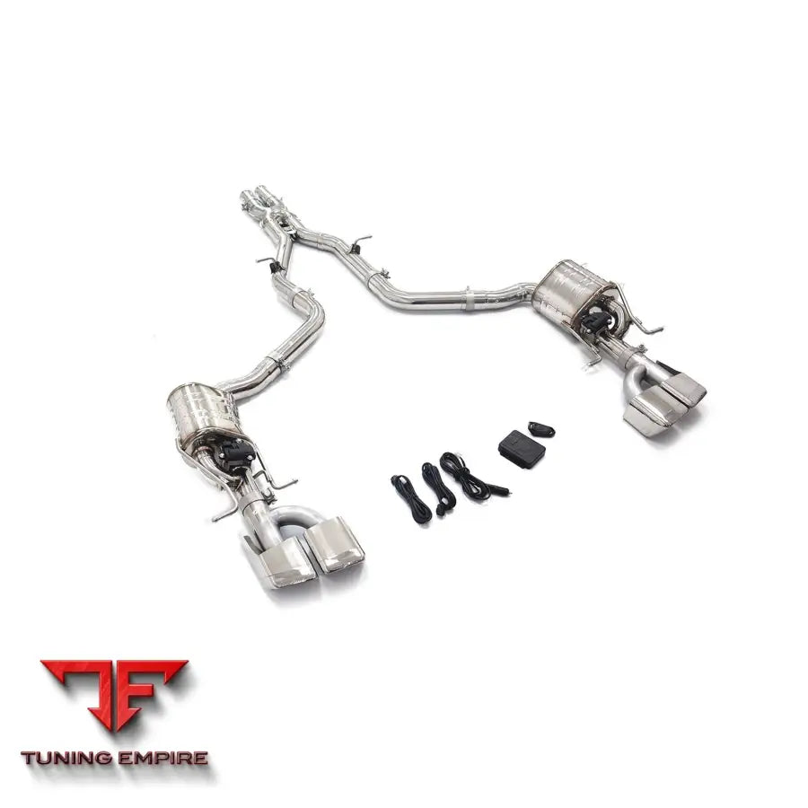 MERCEDES BENZ CLS-CLASS AMG CLS63 W219 6.2L STAINLESS STEEL CATBACK RAZOR EXHAUST WITH MUFFLER VALVE