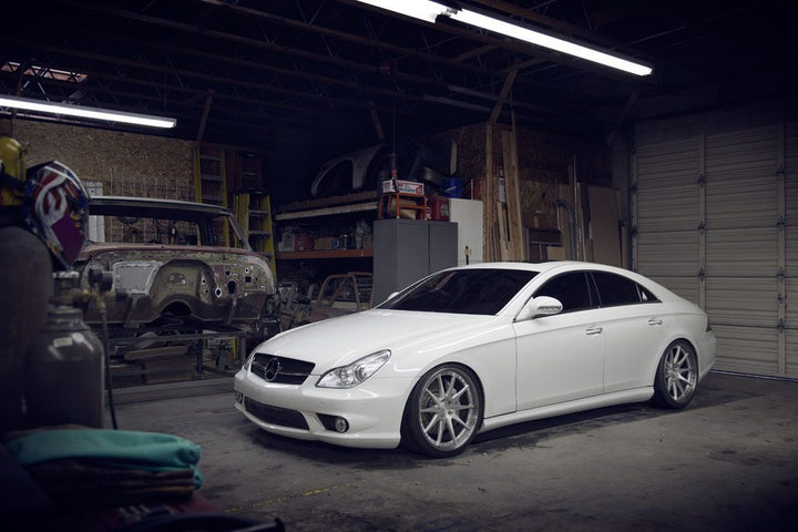MERCEDES-BENZ CLS55 on custom forged wheels
