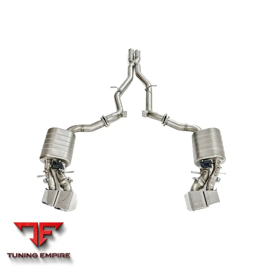 MERCEDES BENZ E-CLASS 3.0T W212 E63 STAINLESS STEEL CATBACK RAZOR EXHAUST WITHOUT MUFFLER VALVE
