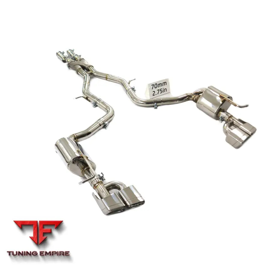 MERCEDES BENZ E-CLASS AMG E55 E63 W211 5.4L STAINLESS STEEL CATBACK RAZOR EXHAUST