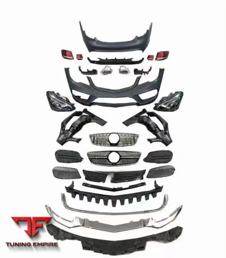 MERCEDES-BENZ E-CLASS COUPE W212 C207 2009 to W212 C207 FACELIFT 2016 CONVERSION BODY KIT