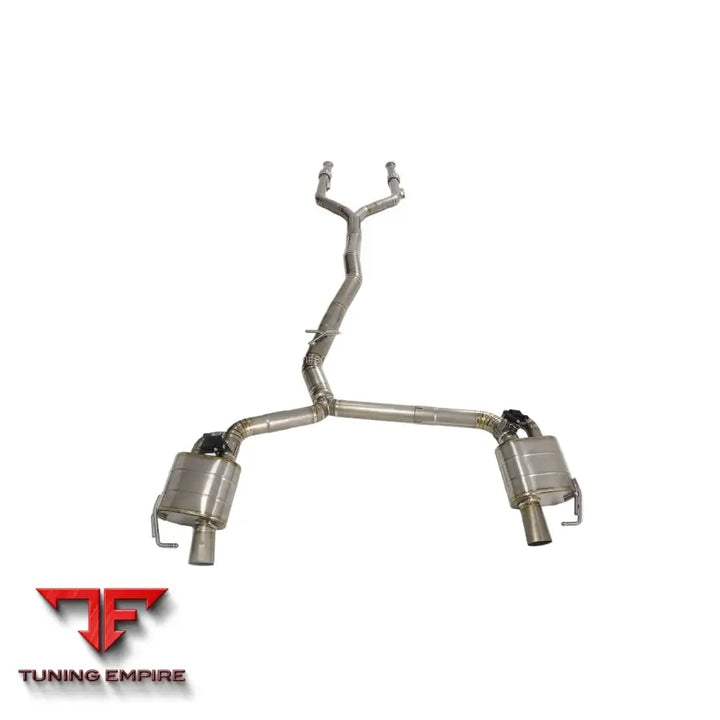 MERCEDES BENZ E-CLASS E43 E400 E450 W213 1.5T/2.0T TITANIUM CATBACK RAZOR EXHAUST WITH MUFFLER VALVE