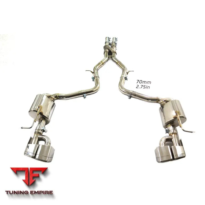 MERCEDES BENZ E-CLASS E55 W211 STAINLESS STEEL CATBACK RAZOR EXHAUST