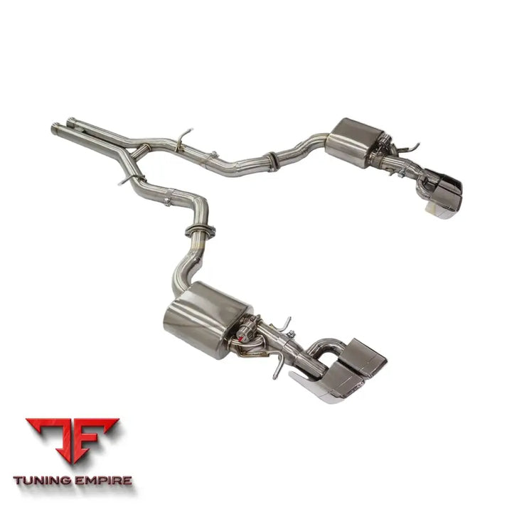 MERCEDES BENZ E-CLASS E550 W212 STAINLESS STEEL CATBACK RAZOR EXHAUST WITH MUFFLER VALVE