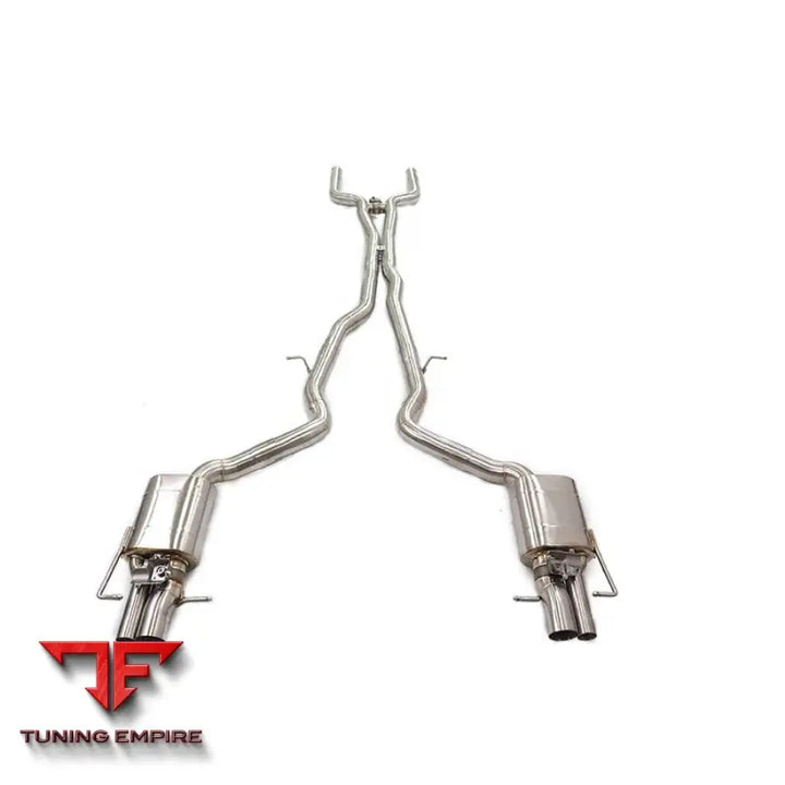 MERCEDES BENZ E-CLASS E63 W213 STAINLESS STEEL CATBACK RAZOR EXHAUST WITH MUFFLER VALVE