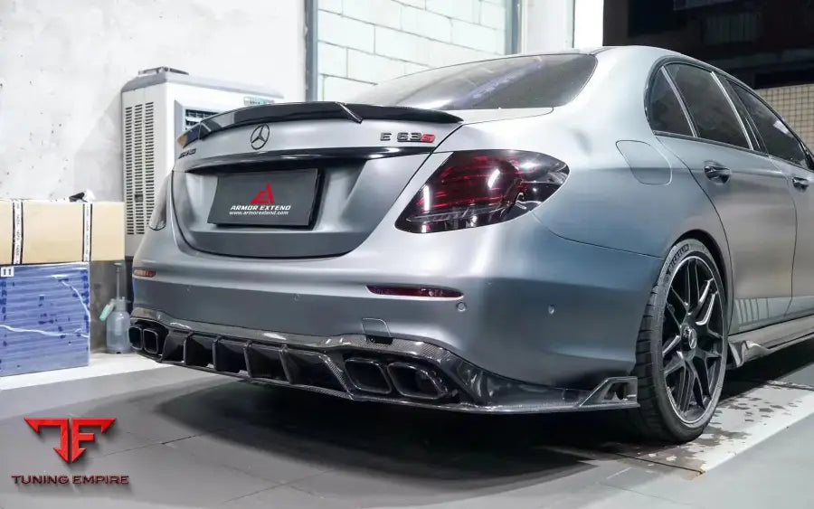 MERCEDES BENZ E-CLASS E63S E63 E53 E43 AMG E550 E450 E400 E350 E300 W213 2017-2023 AE REAR DIFFUSER - Rear Diffuser