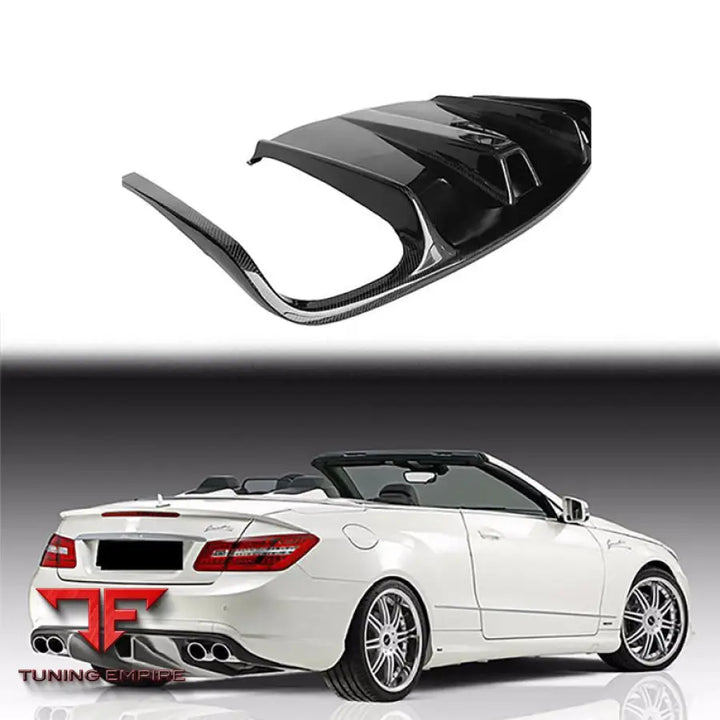 MERCEDES BENZ E CLASS W207 COUPE CARBON FIBER REAR DIFFUSER 2010-2013Y