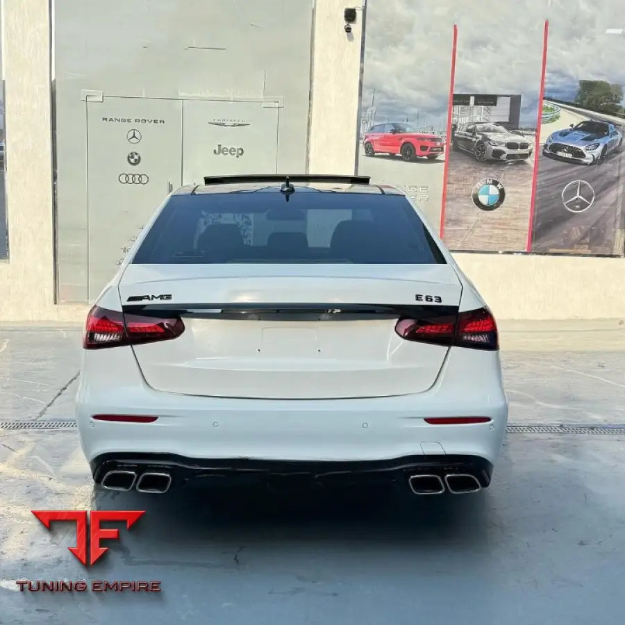 MERCEDES-BENZ E-CLASS W212 2009-2013 to E63 AMG 2023 CONVERSION BODY KIT