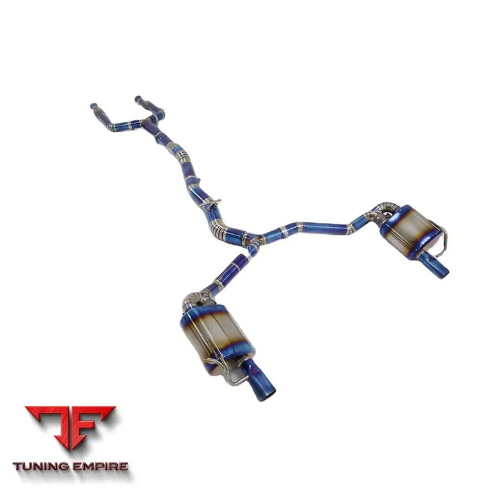 MERCEDES BENZ E-CLASS W213 C43/E43/E400 3.0T TITANIUM CATBACK RAZOR EXHAUST WITH MUFFLER VALVE