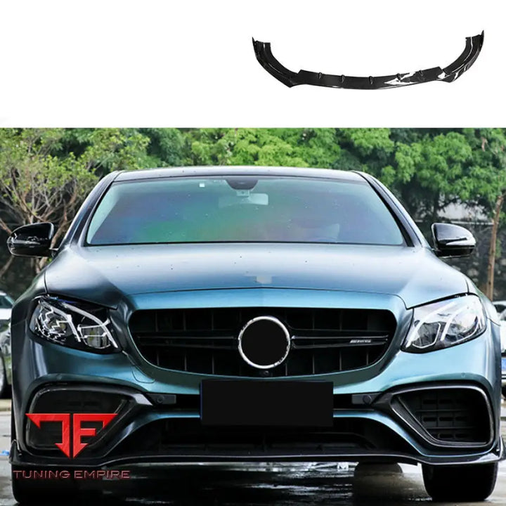 MERCEDES BENZ W213 E63 DRY CARBON FRONT LIP TO B STYLE